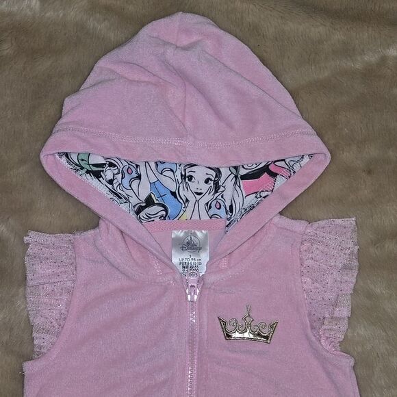 DISNEY PRINCESS PINK COVER-UP, SIZE 3 - Picture 6 of 12